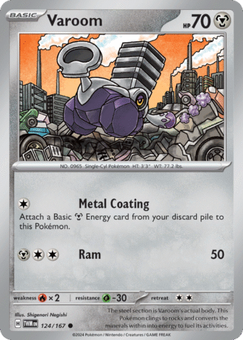 Varoom - 124 - Reverse-holo - Twilight Masquerade